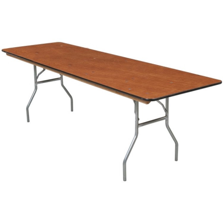 8' Folding table(wood)