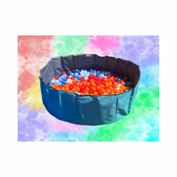 Blue ball pit